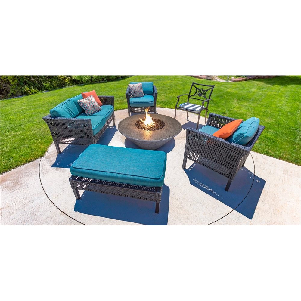 Olympus Round Fire Pit Table